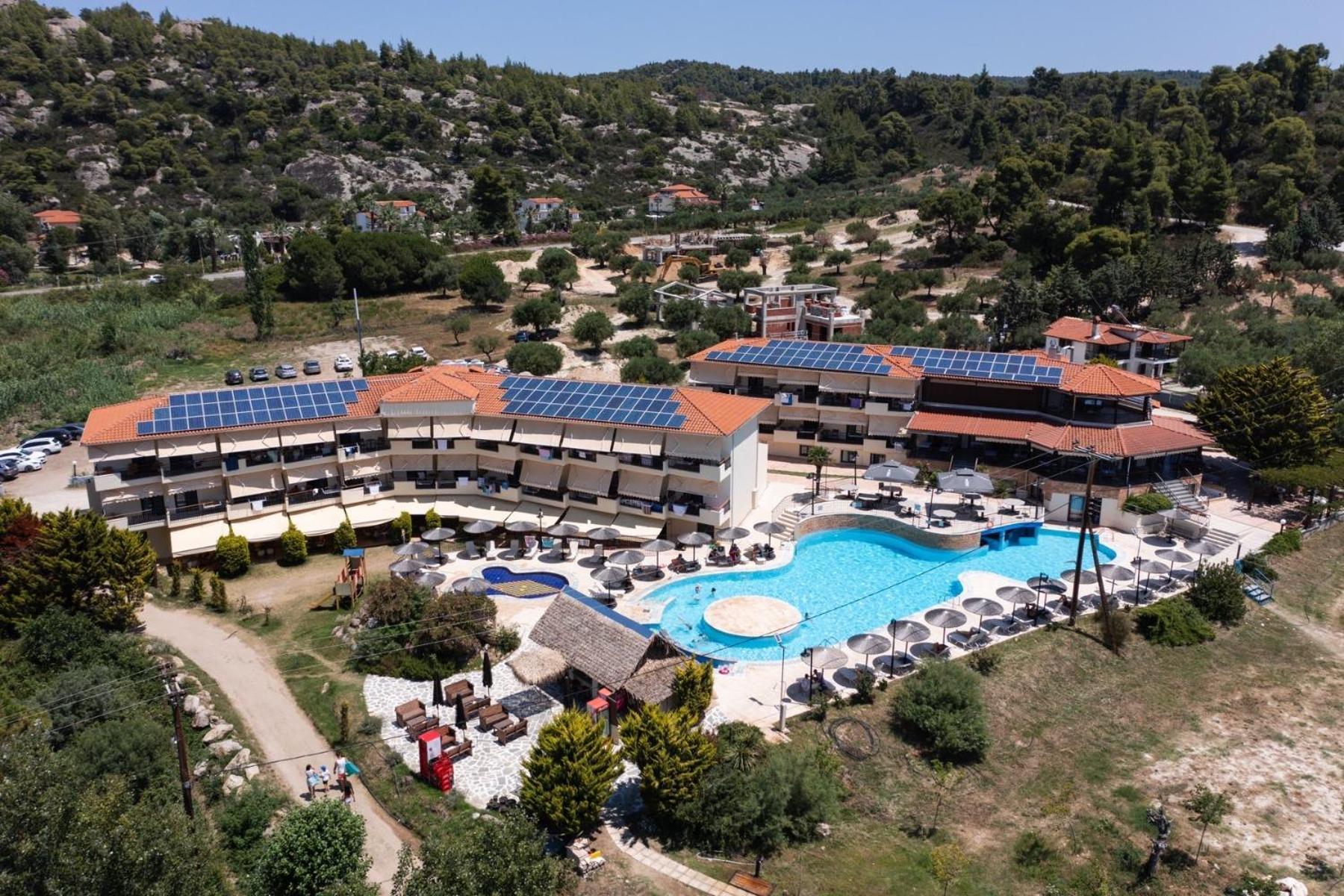 Hotel Makednos Nikiti  Buitenkant foto